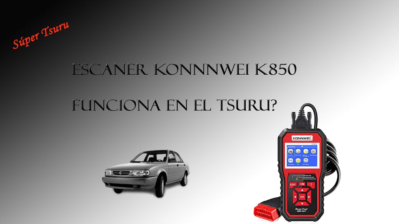 Conoce el escaner Konnwei K850 en black friday de Banggod