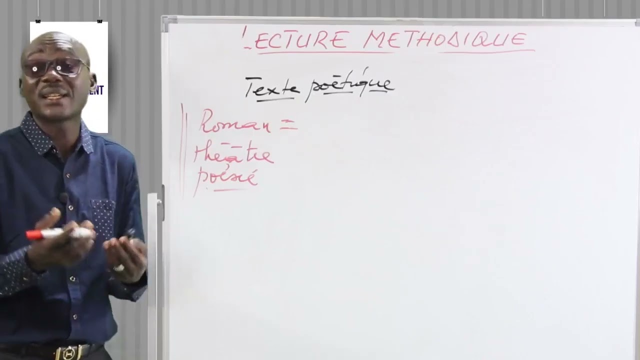 Leçon 156 Lecture Méthodique   Le texte poétique