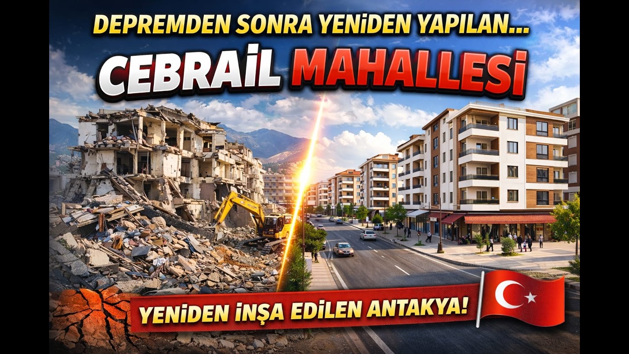 Deprem Sonrası Cebrail Mahallesi | Yeniden Doğuş & İnşa Süreci