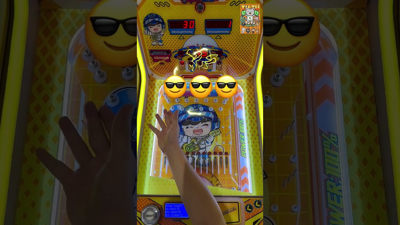 Pinball machine 100 Balls | P2 #shorts #pinball #games #gaming #gameplay #game #toys #gaming