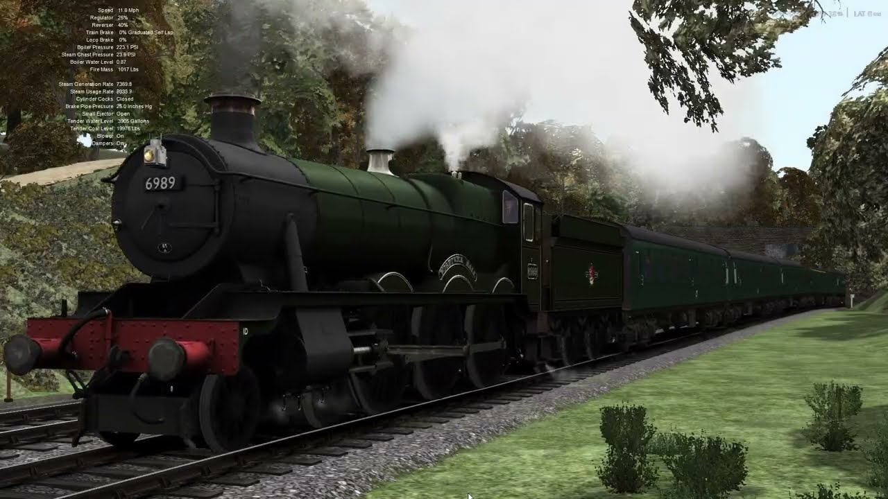 Full line run on the Bluebell Railway | PLD 'Modified Hall' | Train simulator Classic