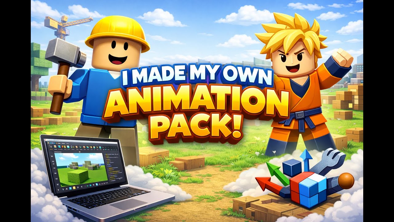 I made my OWN animation pack