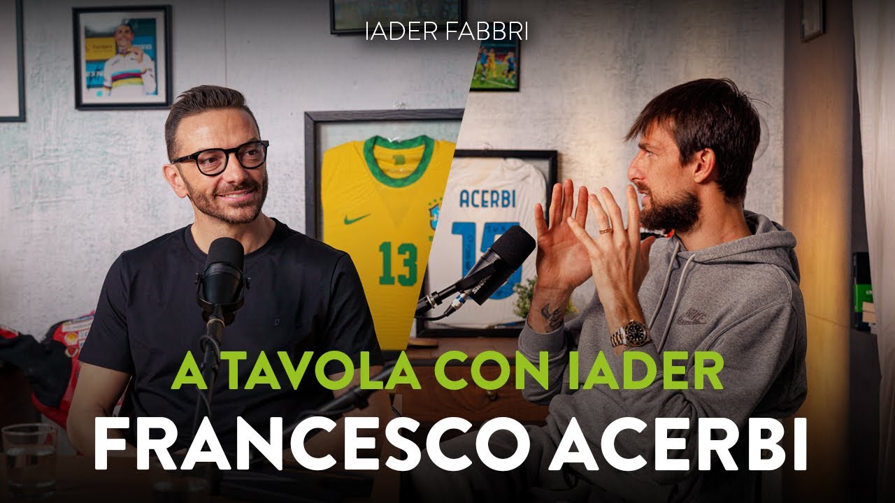 FRANCESCO ACERBI – A TAVOLA CON IADER 10° PUNTATA – allenamento, alimentazione e disciplina.