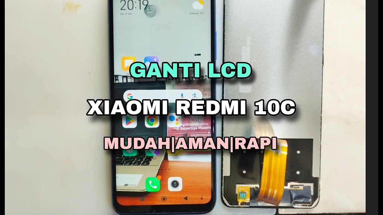 Cara Ganti Lcd Xiaomi Redmi 10c Dengan Mudah Dan RAPI || Xiaomi Redmi 10c Replacement Lcd