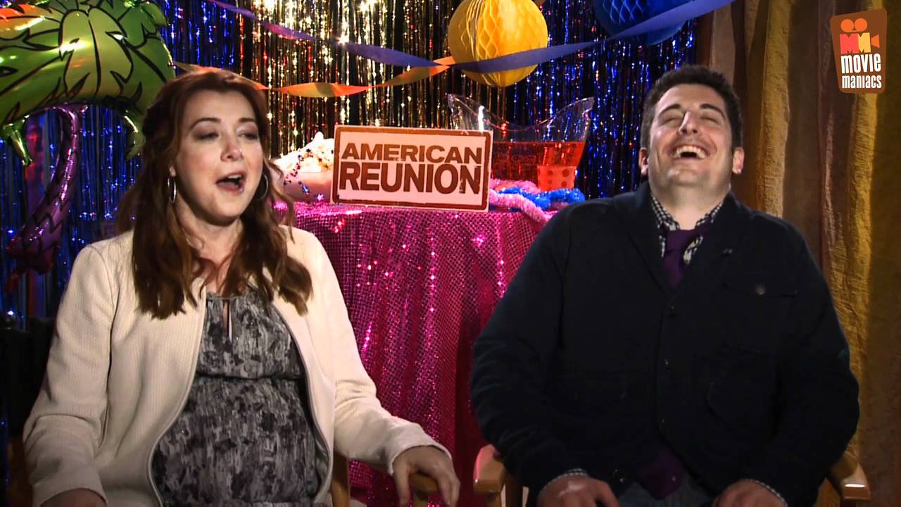Alyson Hannigan & Jason Biggs - American Pie 4 Das Klassentreffen interview (2012)