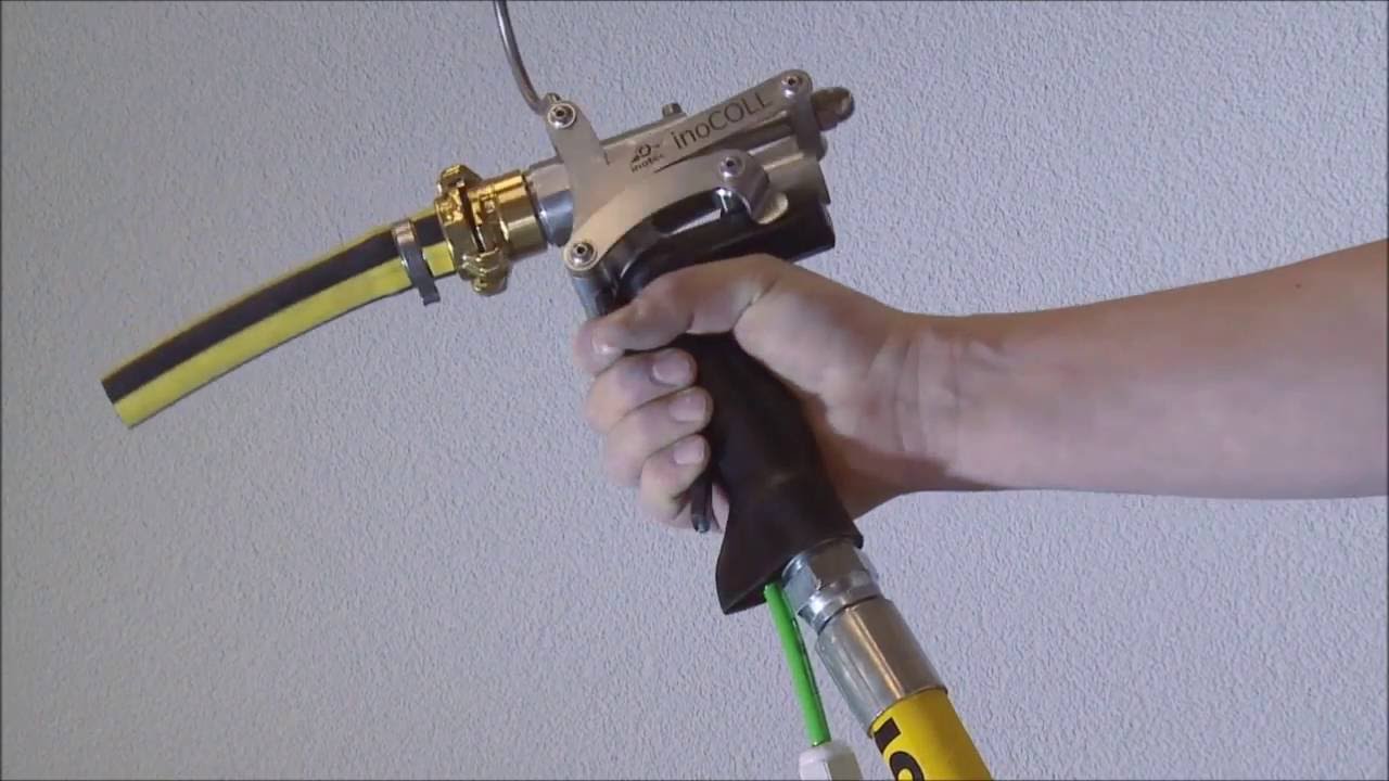 Einhandpistole inoCOLL Pro zum Spritzen, Kleben & Verfugen