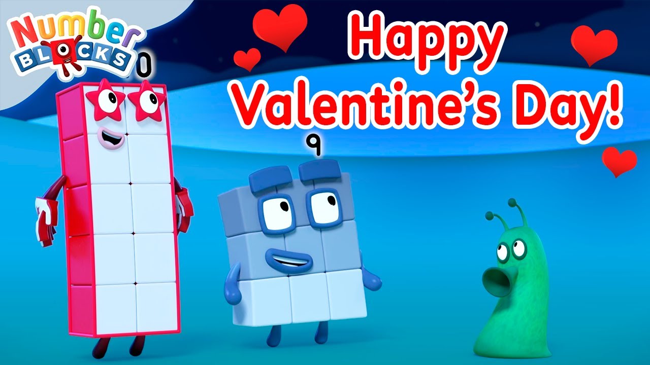Valentine's Day! 💖 | Numberblocks Full Episodes Compilation | 123- Numbers Cartoons For Kids