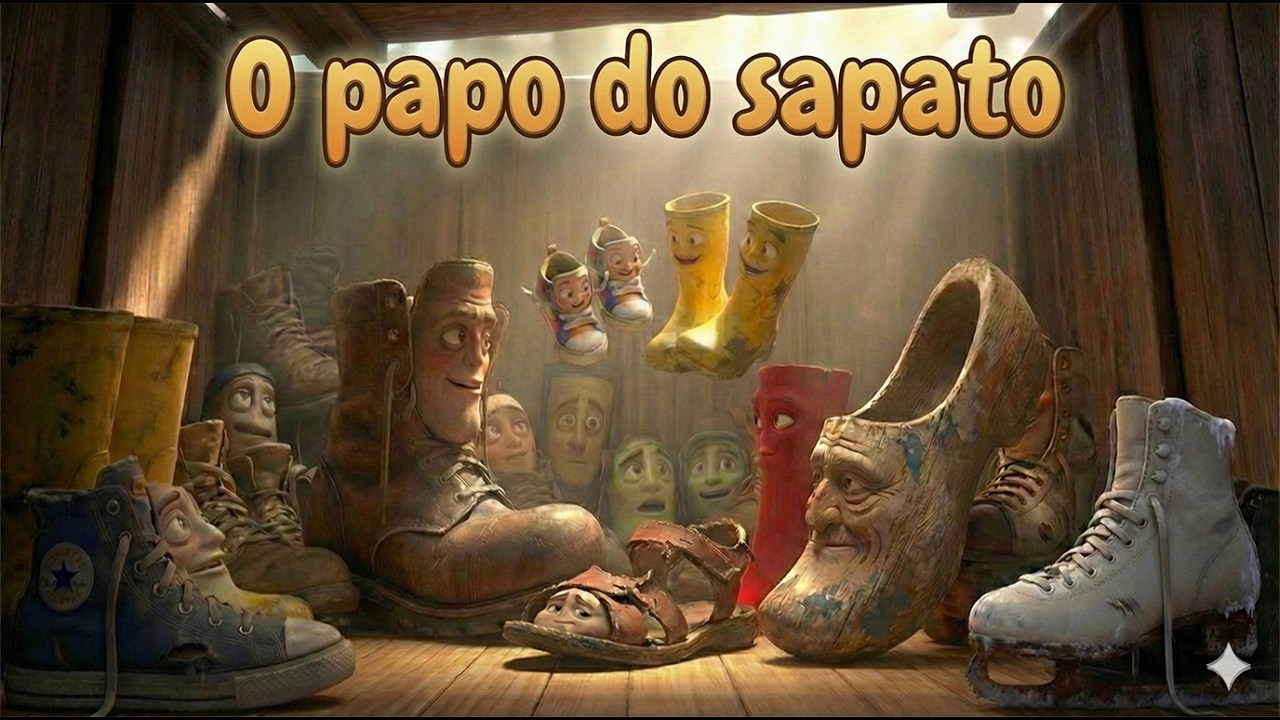 O papo do sapato 👞💬 Um Conto Divertido sobre Sapatos Velhos e sua Jornada