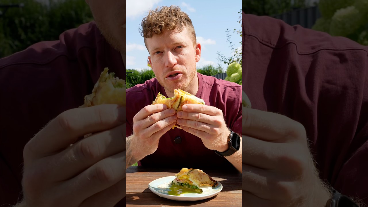 100g Protein Sandwich (ohne Brot) #muskelaufbau #diät #abnehmen