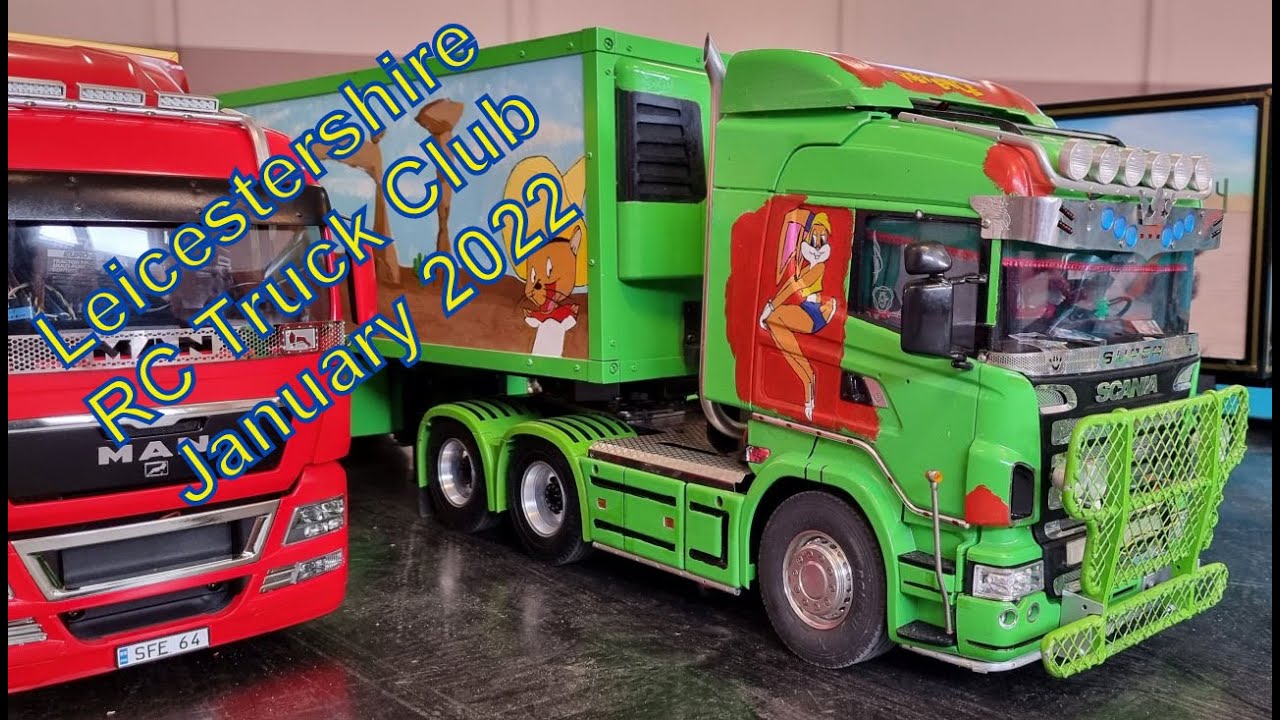 Leicestershire RC Truck Club Meet  - January 2022 - Tamiya 1/14 Trucks