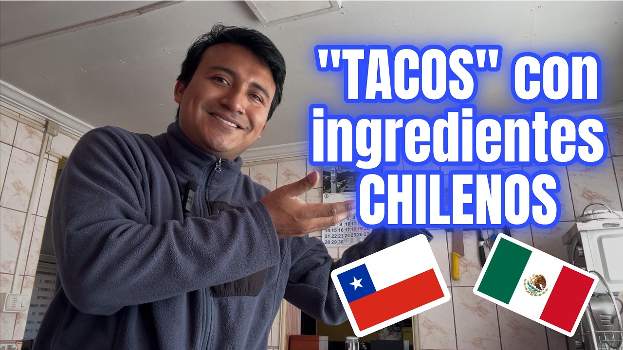 TACOS con ingredientes CHILENOS | Mexicano en Chile