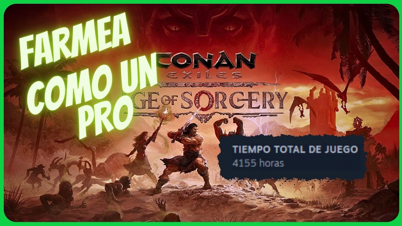 Build de farmeo CONAN EXILES + Guía del chinofarmeo | Principiantes |
