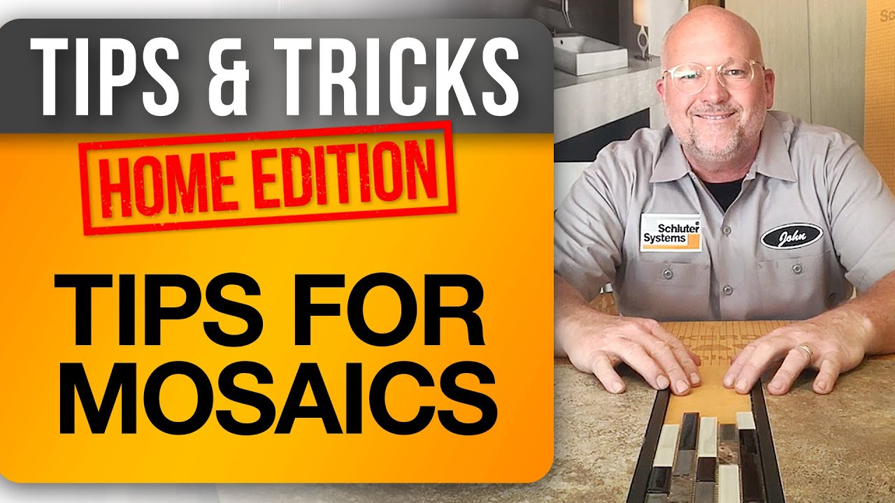 Tips on Making Mosaic Flush with Field Tile