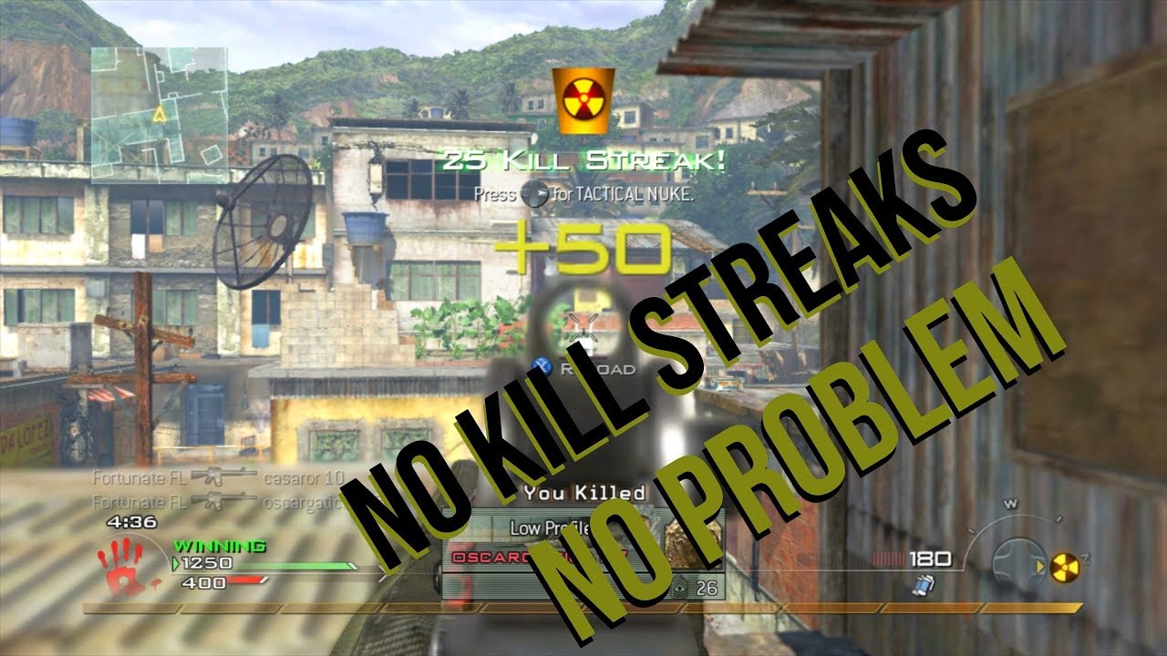 No Kill Streaks? No Problem! (MW2- No Kill Streak Nuke!)