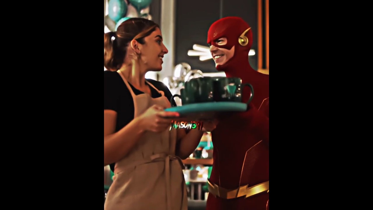 Barry Saves CC Jitters Reopening #Arrowverse #grantgustin #Theflash #dccomics