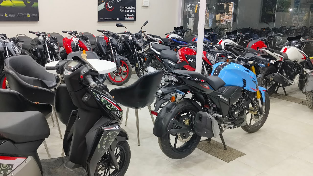 Tazniya TVS showroom All Bike Tvs company
