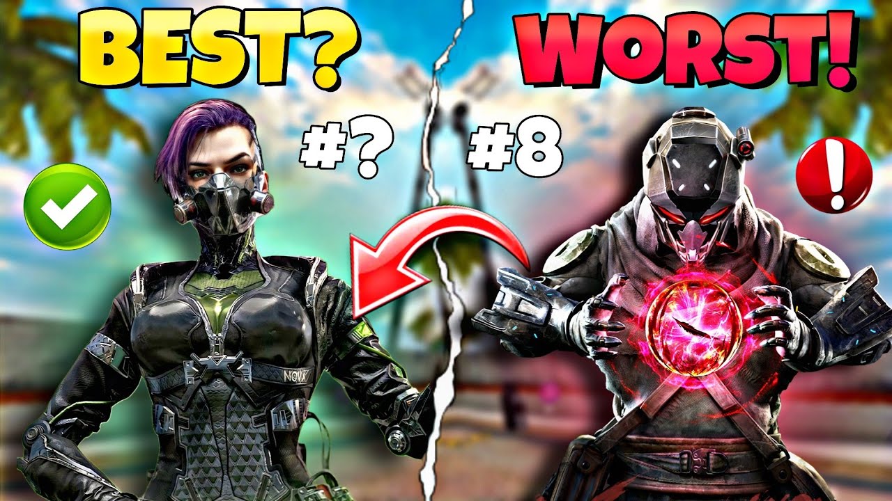 Ranking BloodStrike Strikers ( Worst❌️ to Best✅️ ) - Part 1