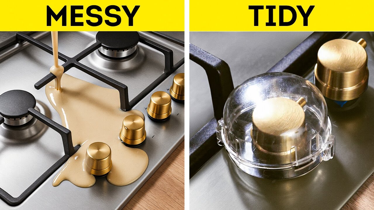 Cuisinez sans en mettre partout 👩‍🍳 Conseils de cuisine à absolument essayer 😋