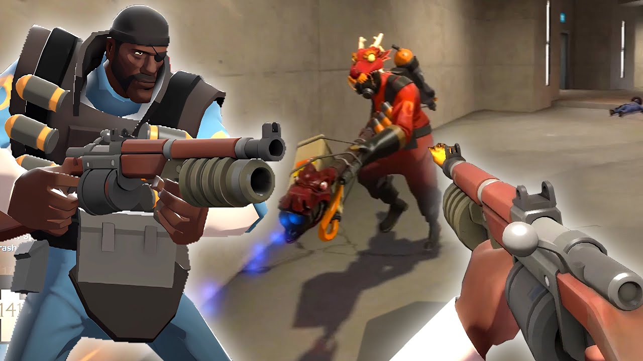 Team Fortress 2 Classic Demoman Gameplay
