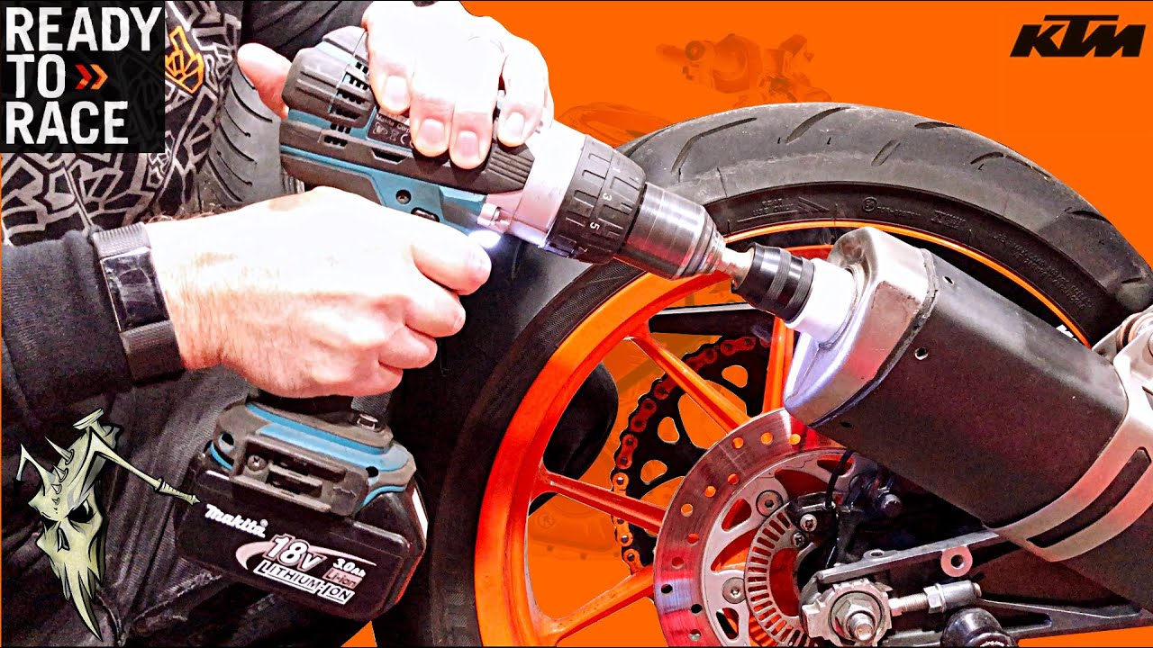 Удаление выхлопной перегородки DB Killer KTM 390 125 250 200 1290Duke Exhaust