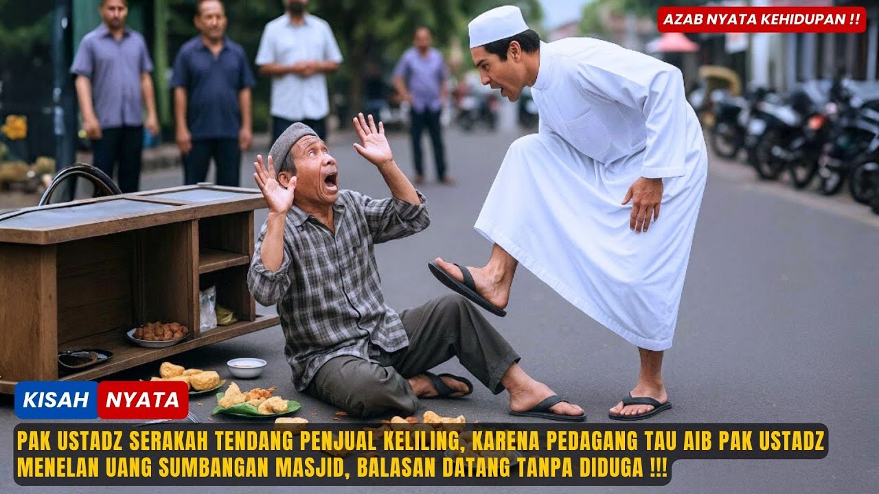 USTADZ SERAKAH INI MENENDANG PENJUAL MISKIN, AIB MASJID TERBONGKAR DI DEPAN WARGA ‼️