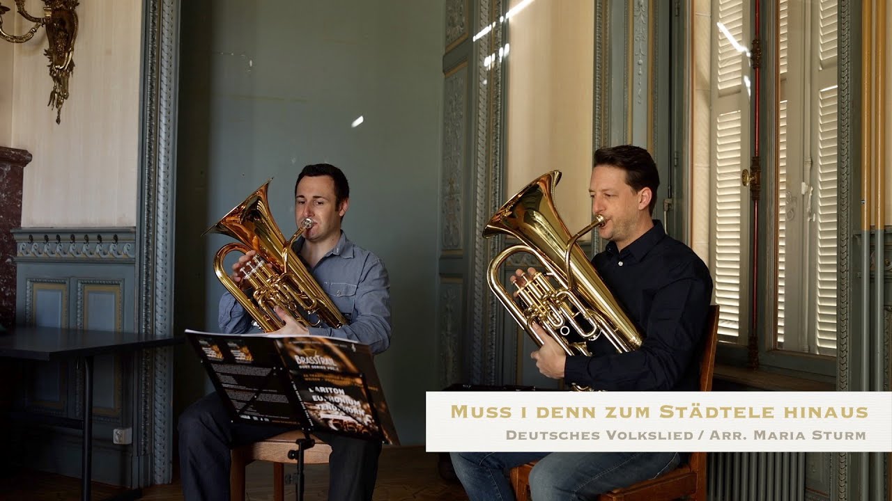 Muss i denn zum Städtele hinaus - BrassTrail DUET SERIES Vol.1 - No.13 Tenorhorn/Euphonium-Duo