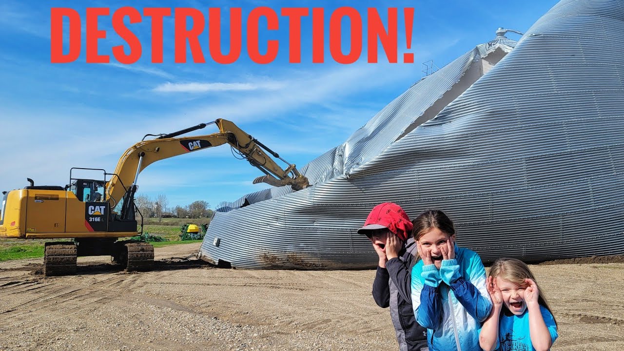 Did Our Planter Get Destroyed?! Farm Tornado Clean Up Day 1