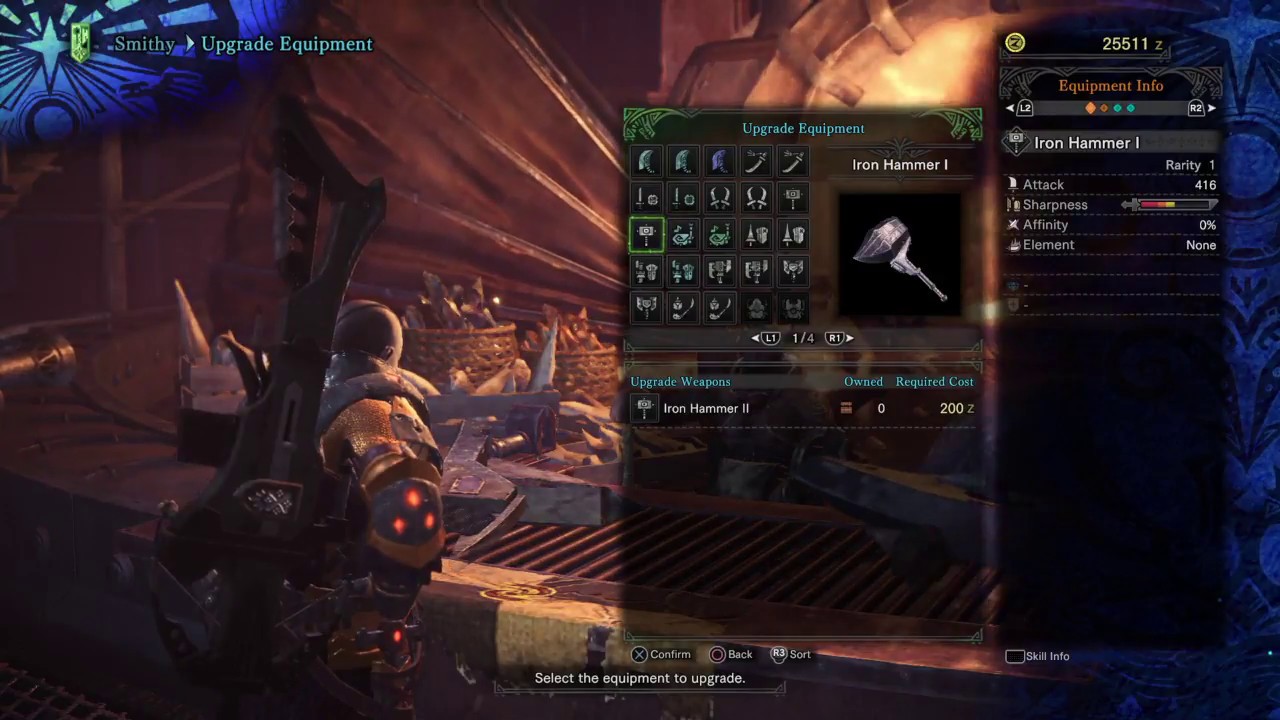 Monster Hunter: World - ALL/EVERY Weapon in the Game + FULL Crafting Tree