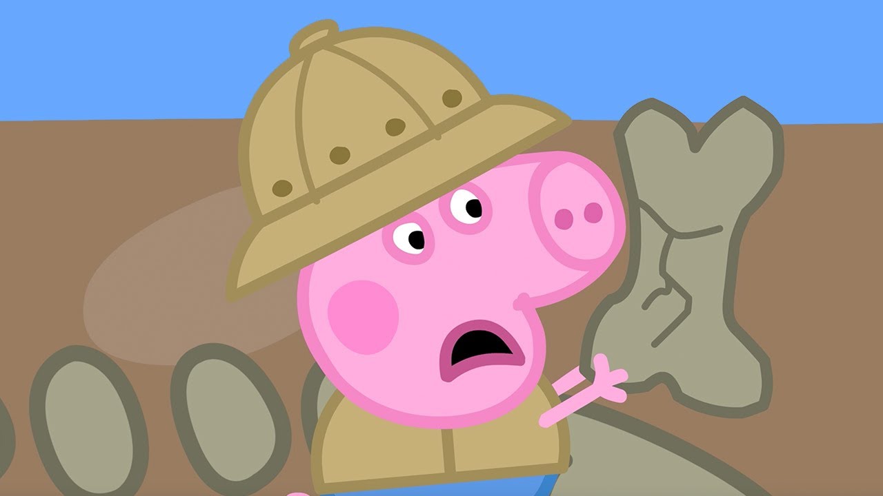 George Encontra um Fóssil de Dinossauro 🦖🦴 Peppa Pig Português Brasil | 30 min