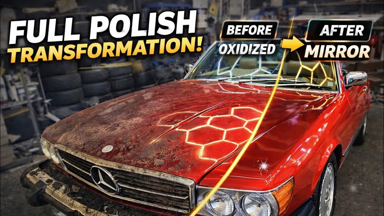 Mercedes-Benz Full Polish Transformation | Ultimate Mirror Shine ✨