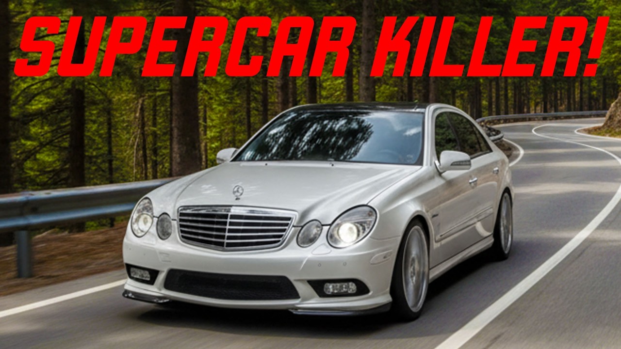 Mercedes E55 AMG Build: спальный автомобиль за 15 000 долларов, который УНИЧТОЖАЕТ суперкары!