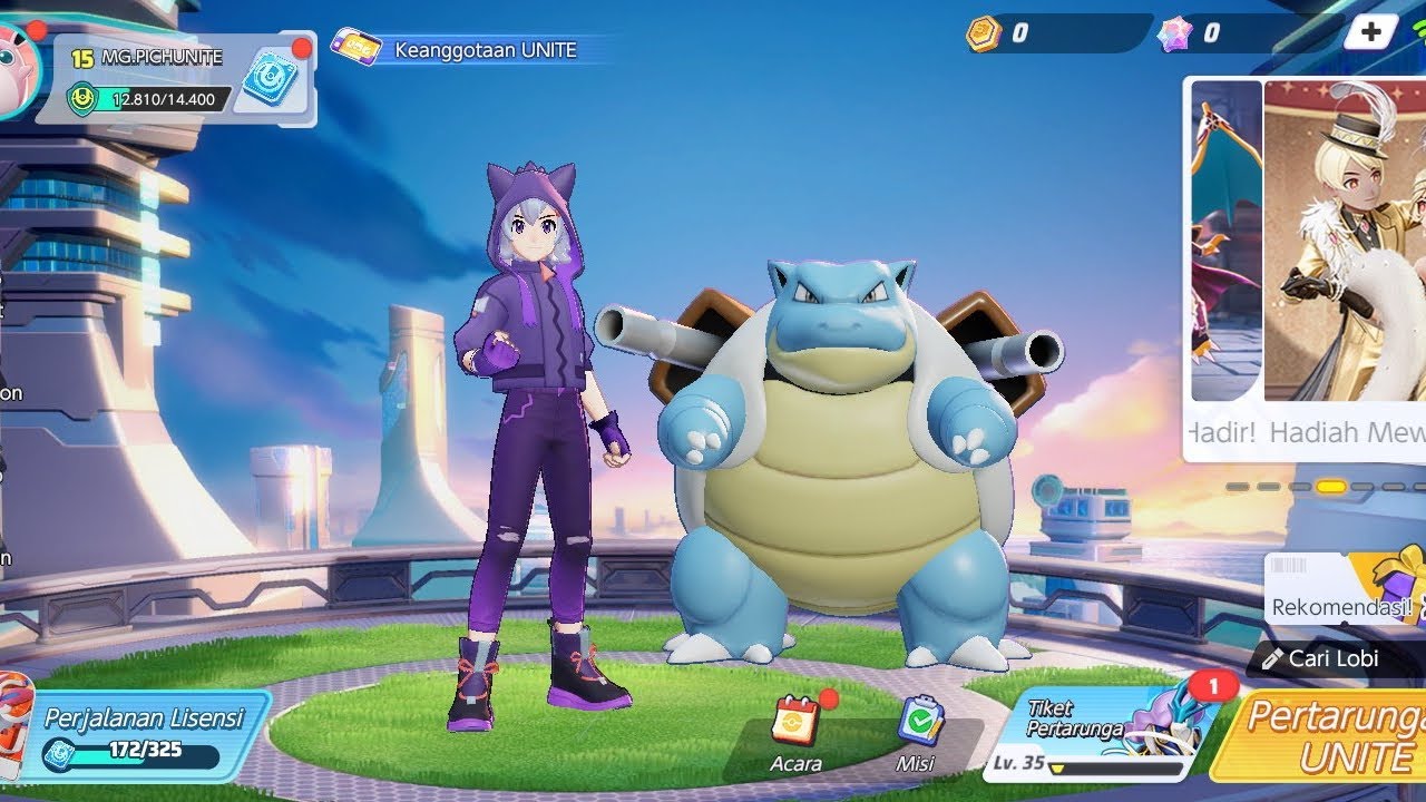 Day 7 of Playing Pokemon Unite Indonesia