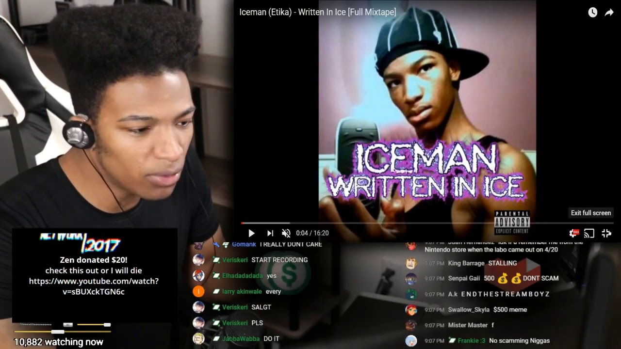 Etika Reacts To His Mixtape From 10+ Years Ago