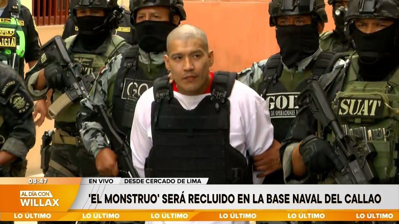 Al Día con Willax - ENE 29 - 'EL MONSTRUO' SERÁ RECLUIDO EN LA BASE NAVAL DEL CALLAO | Willax