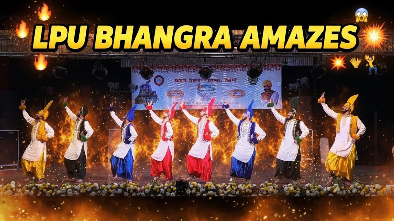 Bhangra Battle at GNDU 2025 | LPU Takes Over