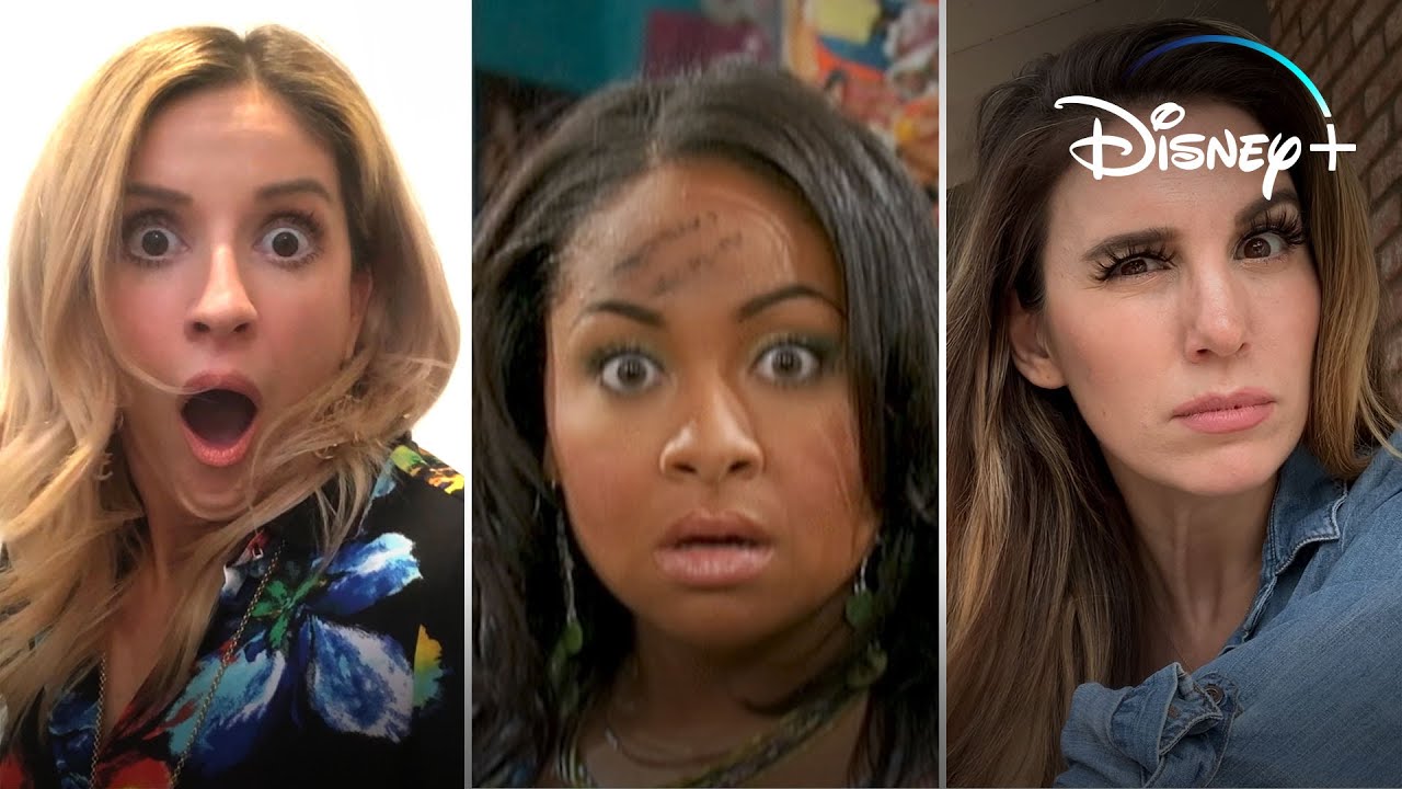 That's So Raven Vision Face Impressions | Disney+ Throwbacks | Disney+