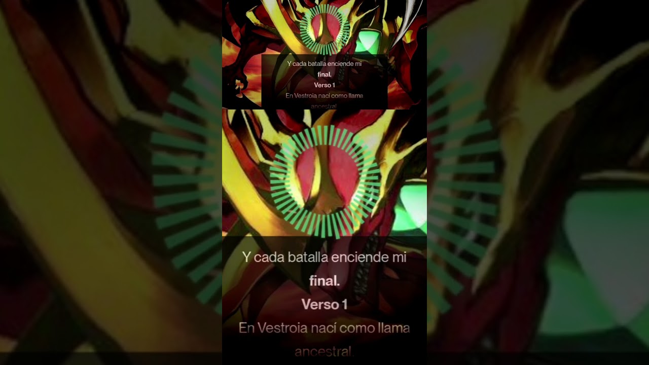 Coraz&oacute;n de fuego infinito Canci&oacute;n de Drago #bakugan #dragonoid #drago #iarevolutionmusic