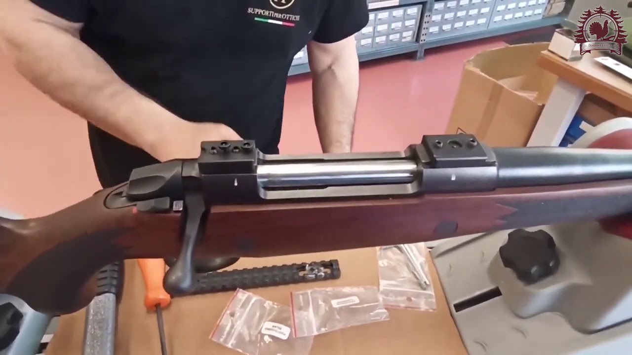 Установка единой базы Picatinny Contessa на карабин Sako 85