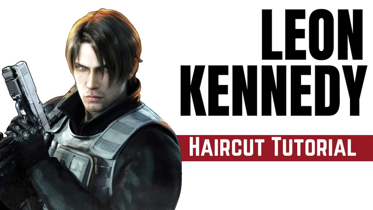 Leon Kennedy Resident Evil Haircut Tutorial - TheSalonGuy