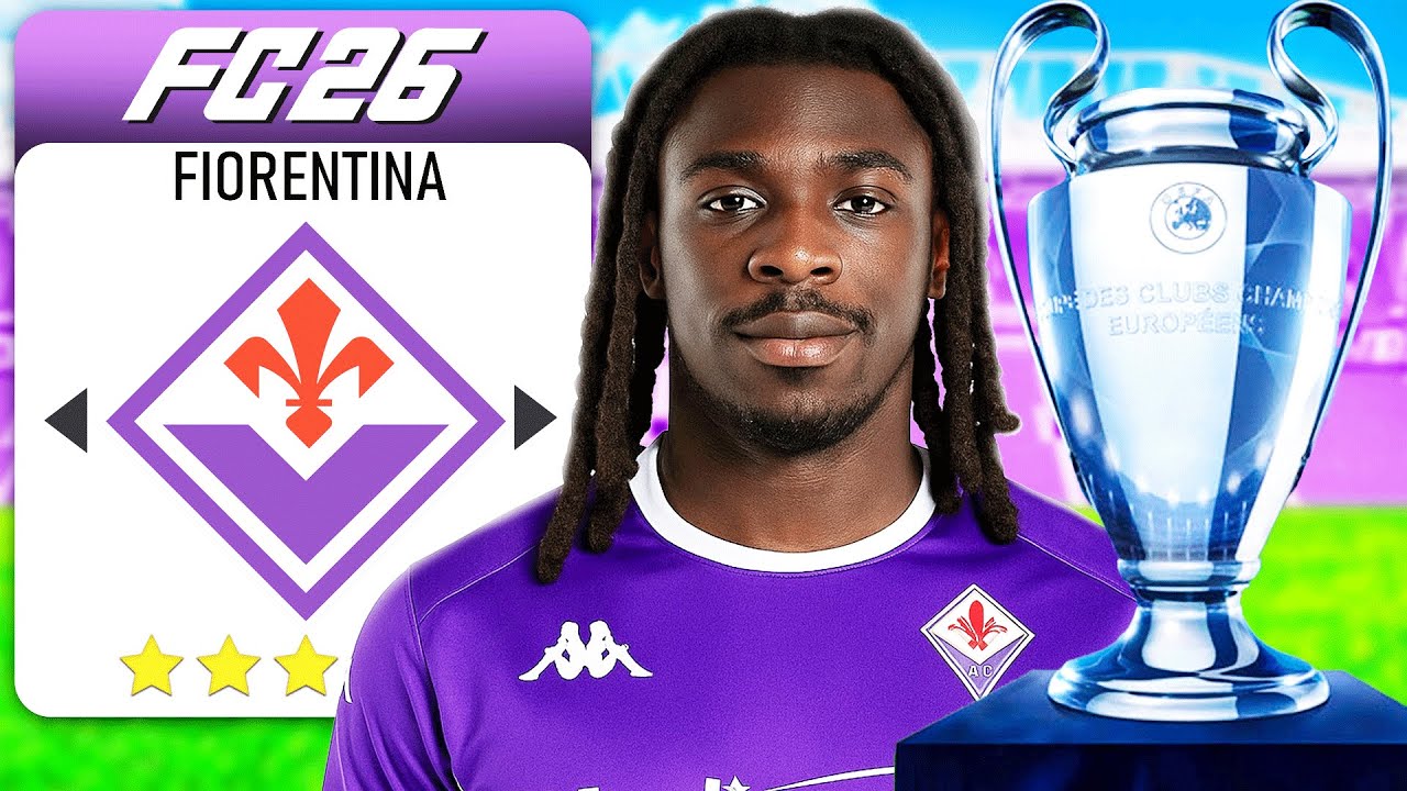 RICOSTRUISCO LA FIORENTINA fino ALLA VITTORIA della CHAMPIONS LEAGUE su FC26!