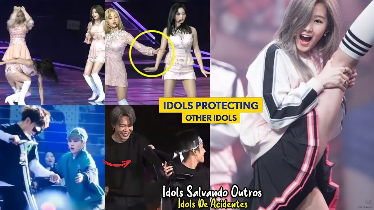 KPOP Idols Protected Other Idols From Getting Hurt (Twice, BTS, Blackpink, etc)