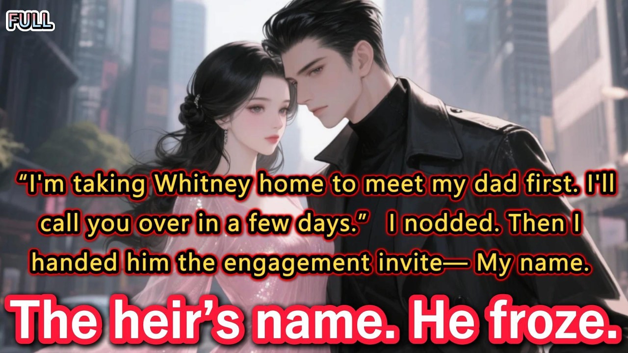 “I’m taking Whitney home to meet my dad first. I’ll call you over in a few days.” I nodded. Then...