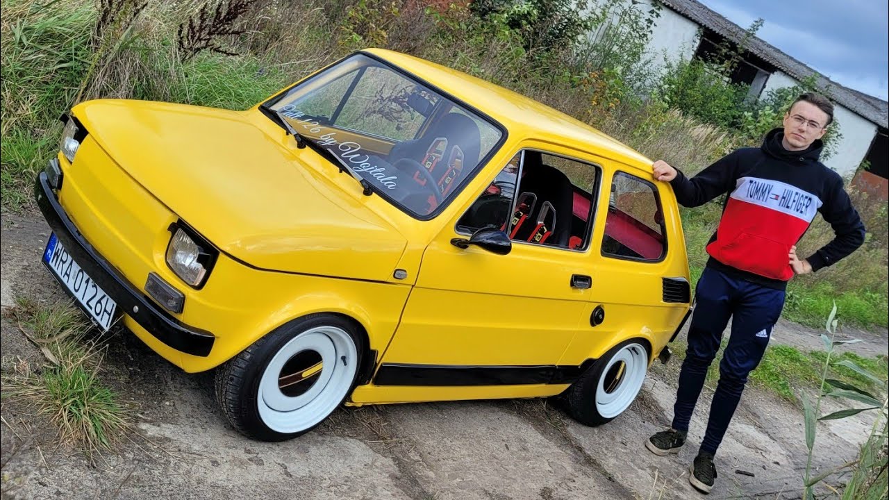 Jak ze smakiem zbudować Malucha? Wojtek i jego Fiat 126p Żółty / 126p by Wojtala