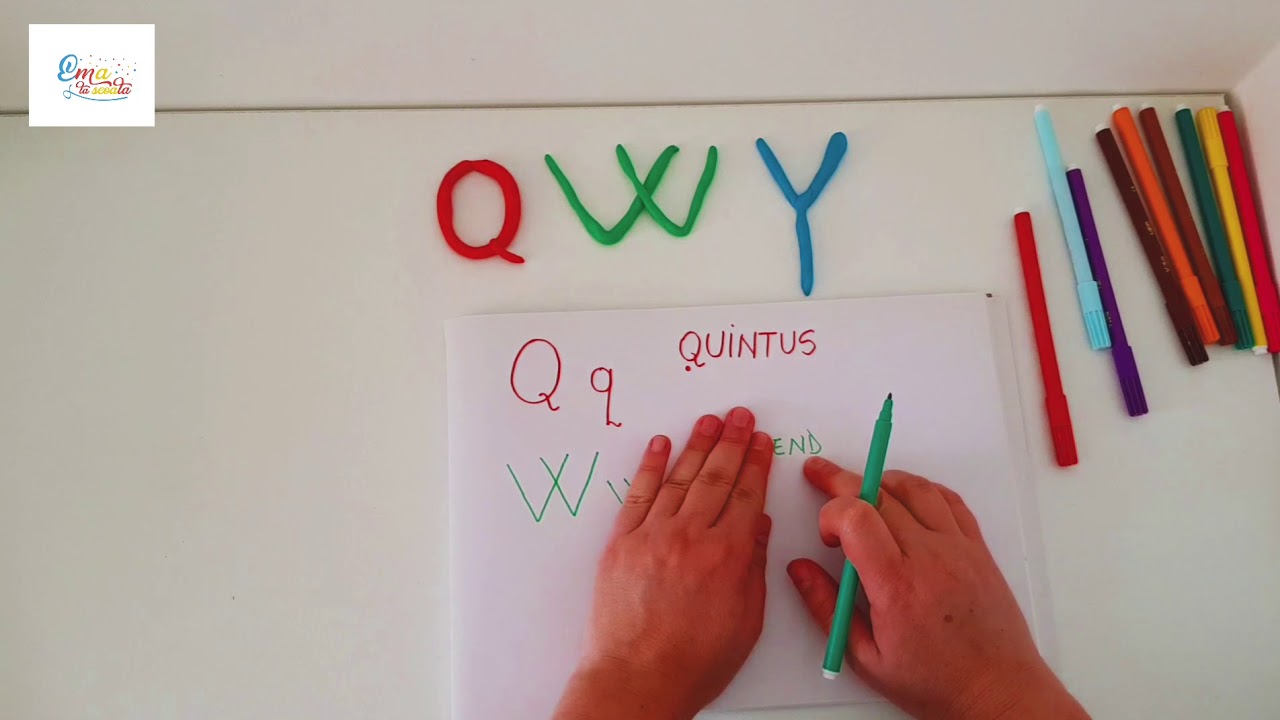 Literele Q, W, Y