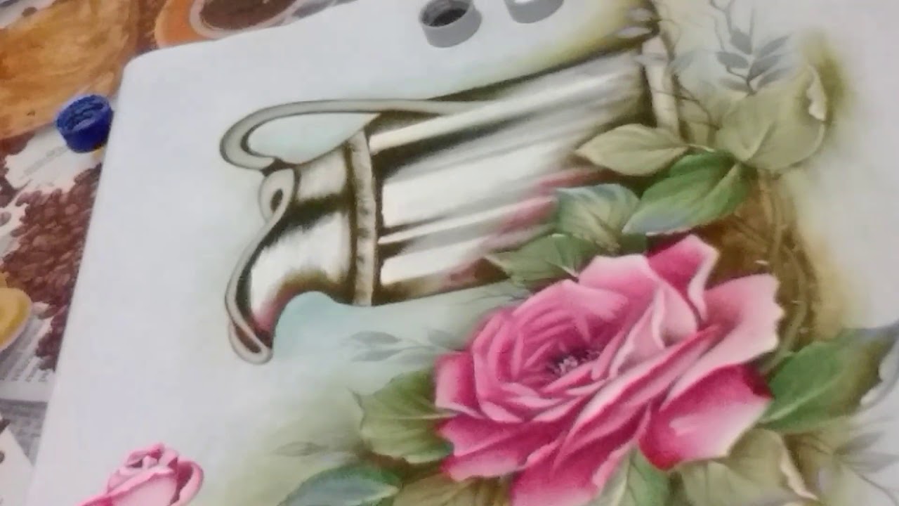 JARRA DE PRATA COM ROSAS:PARTE4