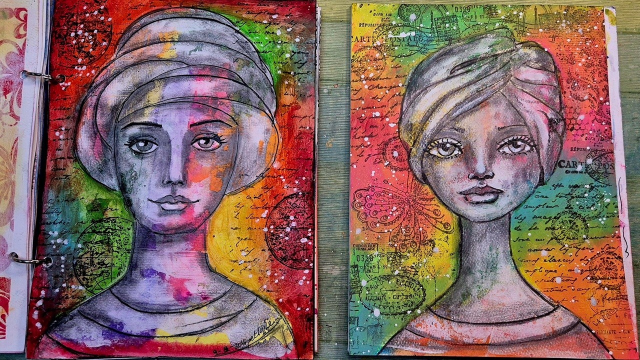 ❤️ Face 9 for the 2016 VS 2026 #29faces Art Challenge