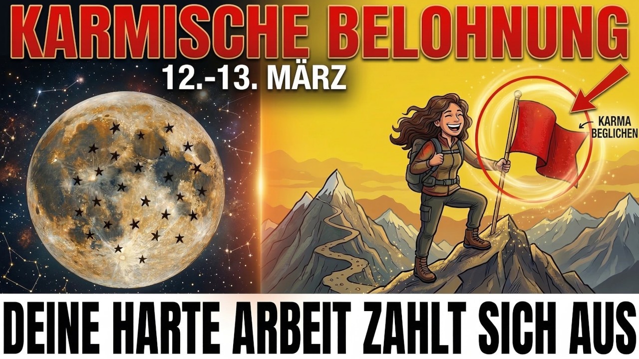 MORGEN: Steinbock-Mond bringt, was du VERDIENST - Harte Arbeit zahlt sich aus (3 Zeichen!)
