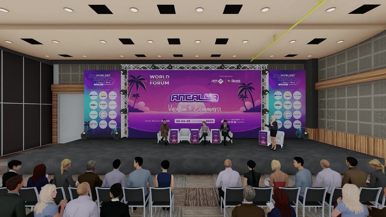 WORLDEF ANTALYA | 3D Animasyon Videosu | #worldefantalya #eticaret #eihracat