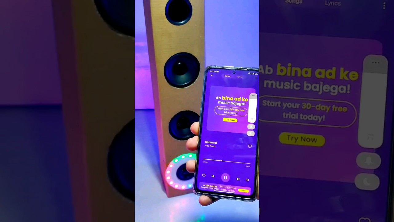 How to Make Tower Bluetooth Speaker at Home #shorts