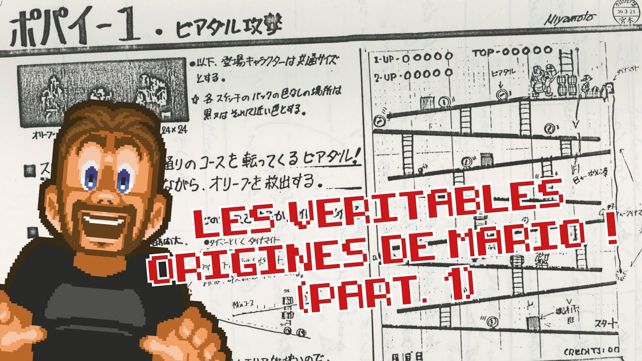 Les Véritables Origines de Mario et le making-of Donkey Kong (Part.1) [ENG Subs]